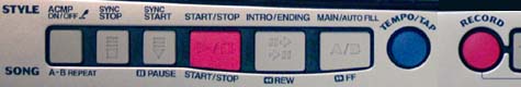 Sequencer controls