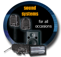 Sound system/PA system rental for all occasions